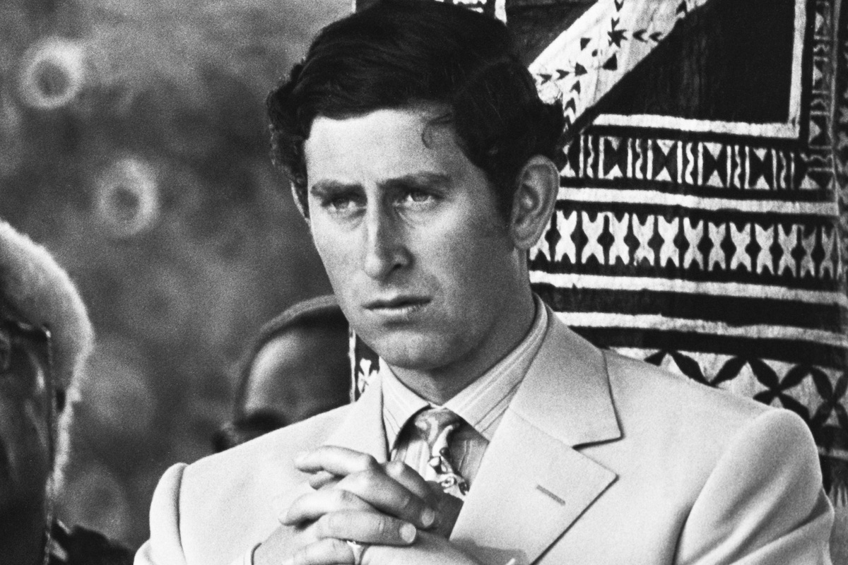 Prince Charles during his 1974 visit to Fiji. (Image by © Hulton-Deutsch Collection/CORBIS)