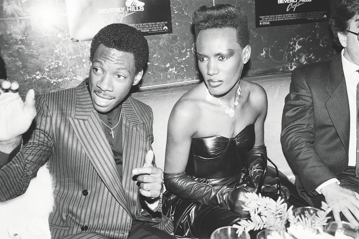 Next to Eddie Murphy at the Beverly Hills Cop premiere after-party (Photo by Alan Davidson/Shutterstock (9789312x)