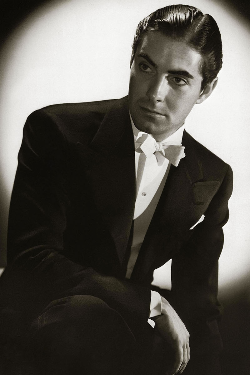 Looking rakish in a promotional image for Alexander’s Ragtime Band, 1938 (Photo by Moviestore/REX/Shutterstock (1541571a)