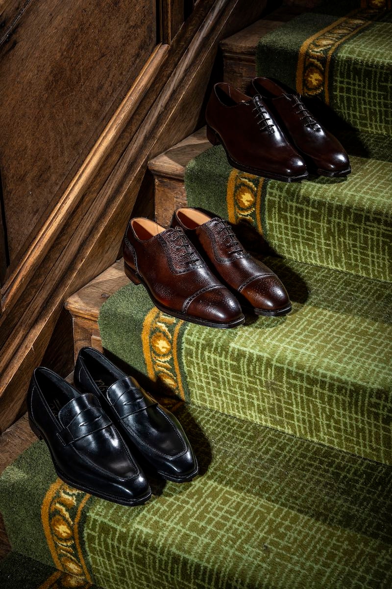 Gj cleverley bespoke shoes on sale price