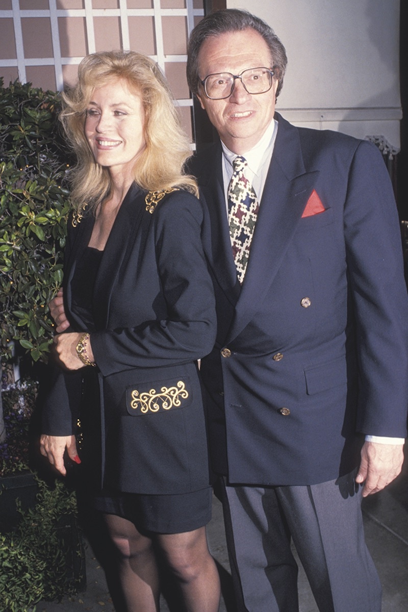 With his sixth wife, Julia Alexander, in Beverly Hills (Photo by Ron Galella/Ron Galella Collection via Getty Images)