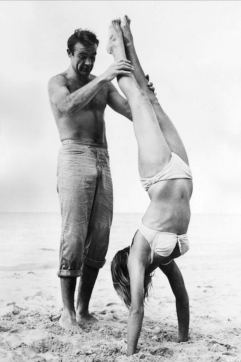 Sean Connery and Ursula Andress in Dr. No, 1962 (Photo via Alamy)