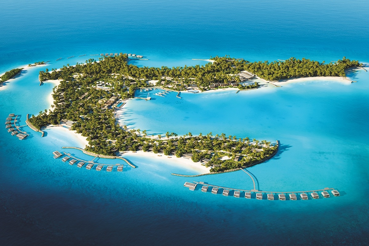 Image from the Fari Islands resort in the Maldives.