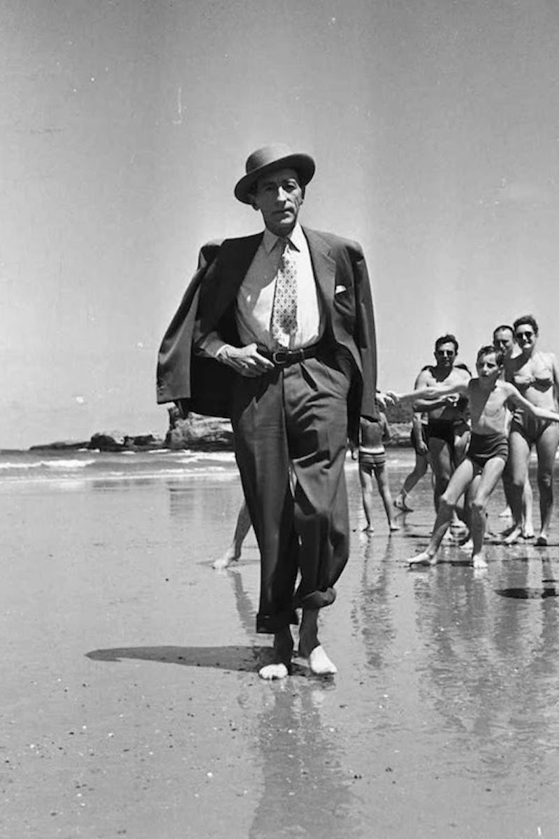 Jean Cocteau in Biarritz, 1949