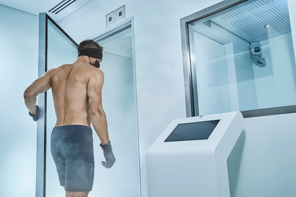 Various treatments, including a cryo chamber at Lanserhof