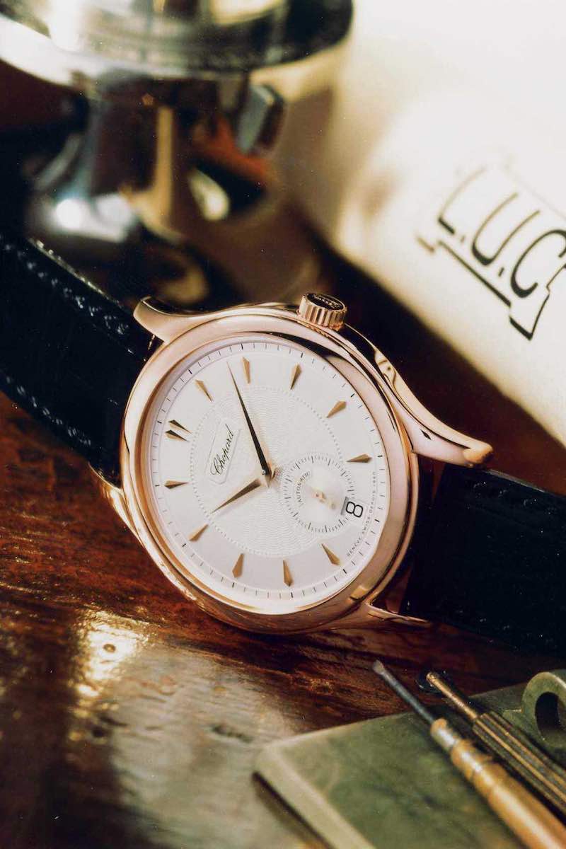 Recalling a '90s Original, Chopard Introduces the L.U.C 1860 in Salmon