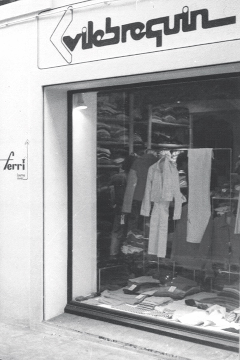 The first Vilebrequin shop, on Rue Sibille in Saint-Tropez