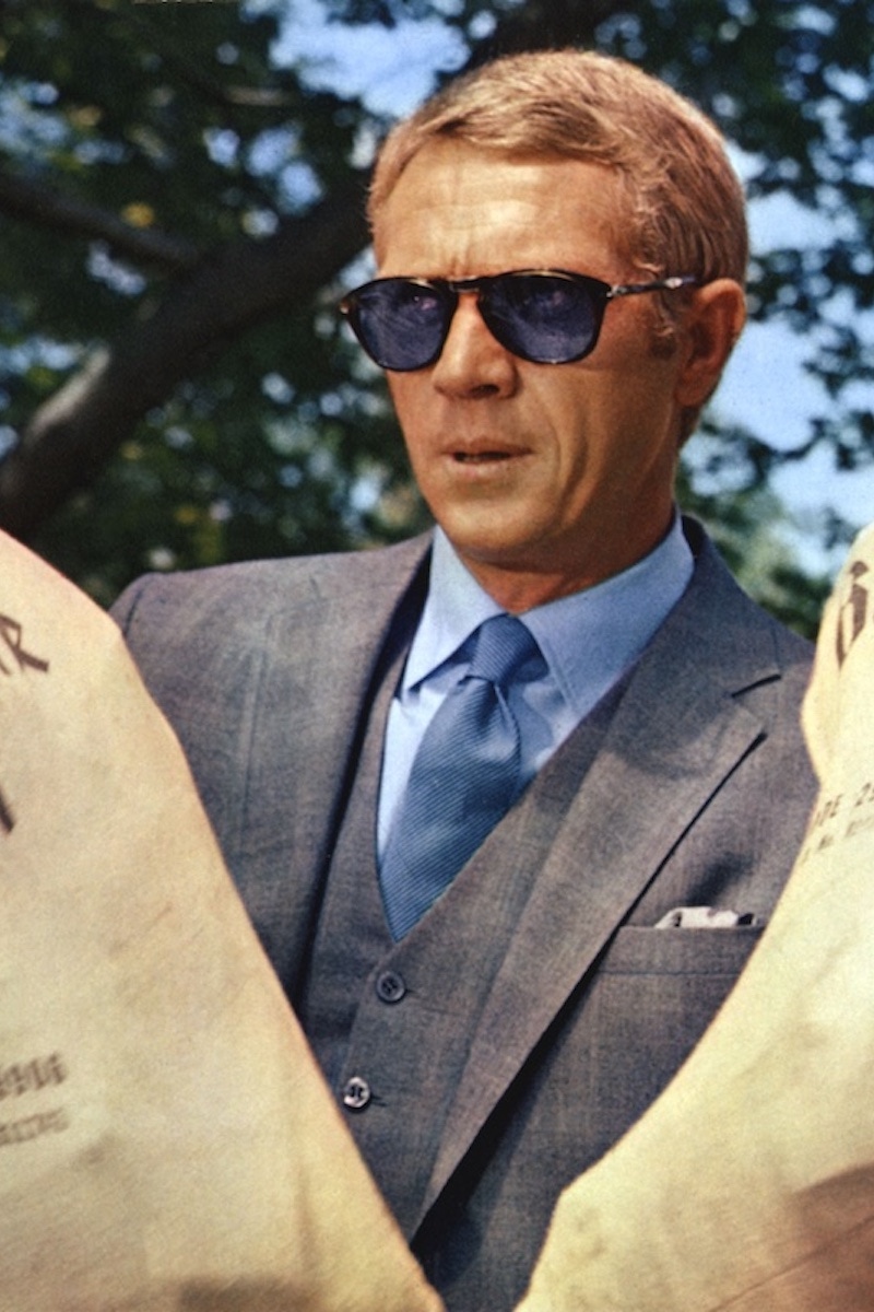 Steve McQueen in Thomas Crown Affair, 1968