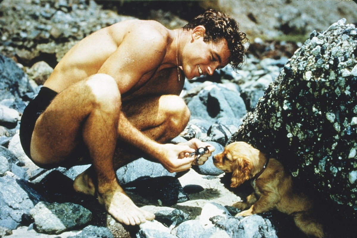 At the beach in 1940 (Photo by Snap/Shutterstock (390847dg)