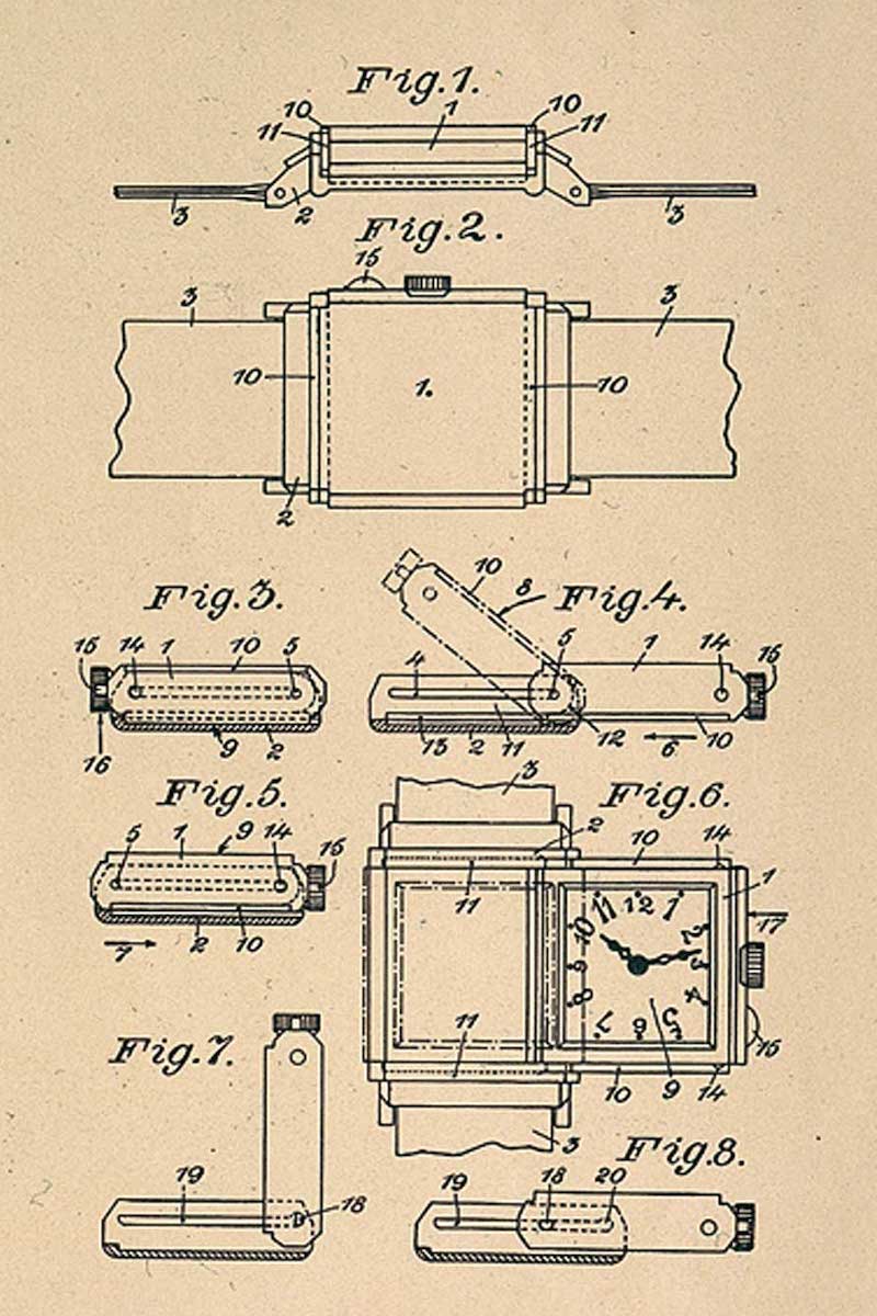 The patent for the Reverso
