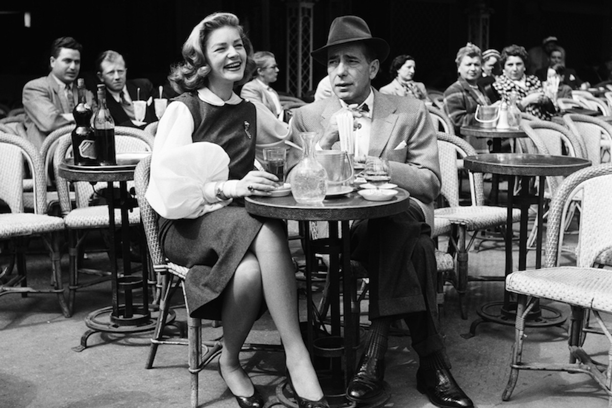 Lauren Bacall and Humphrey Bogart, Paris circa 1950s