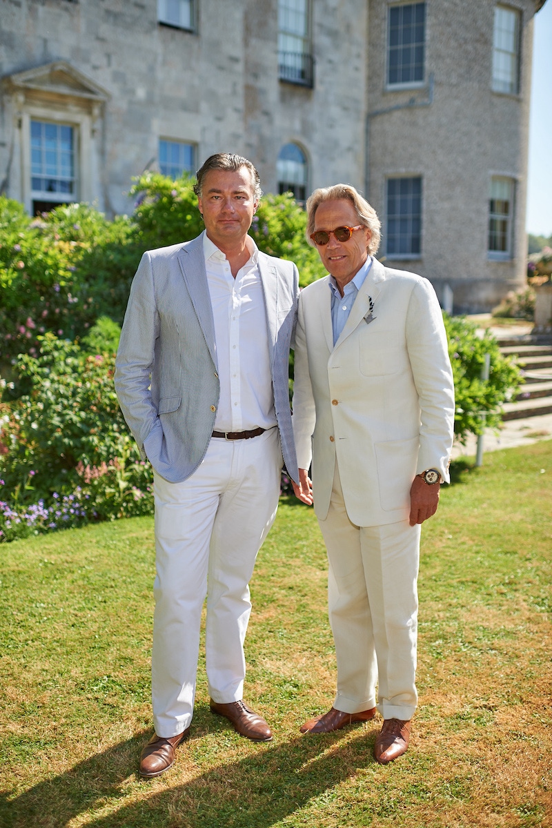 Laurent Feniou and the Duke of Richmond