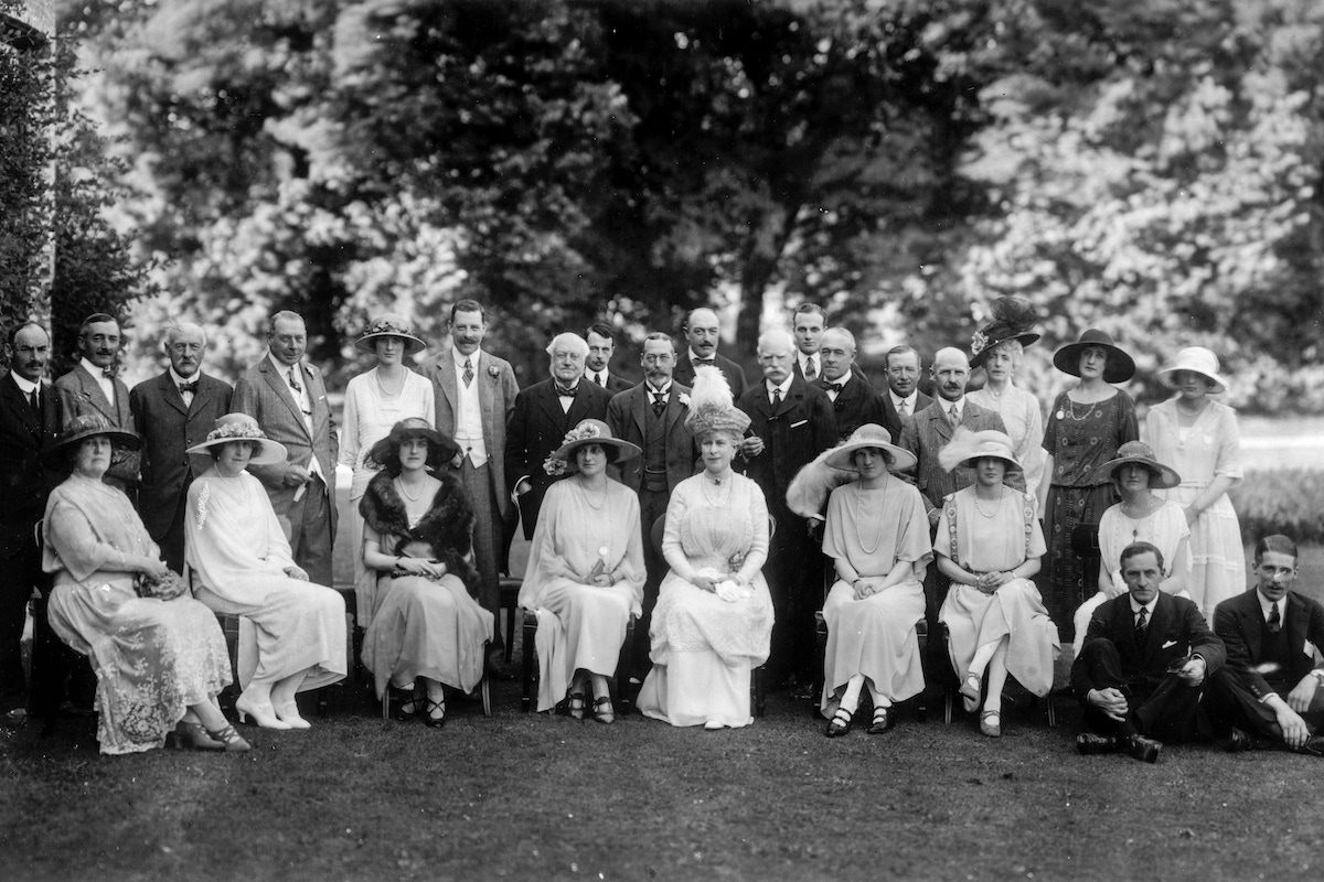 Raceweek houseparty, 1922 (Photo/Goodwood Estate Archives)