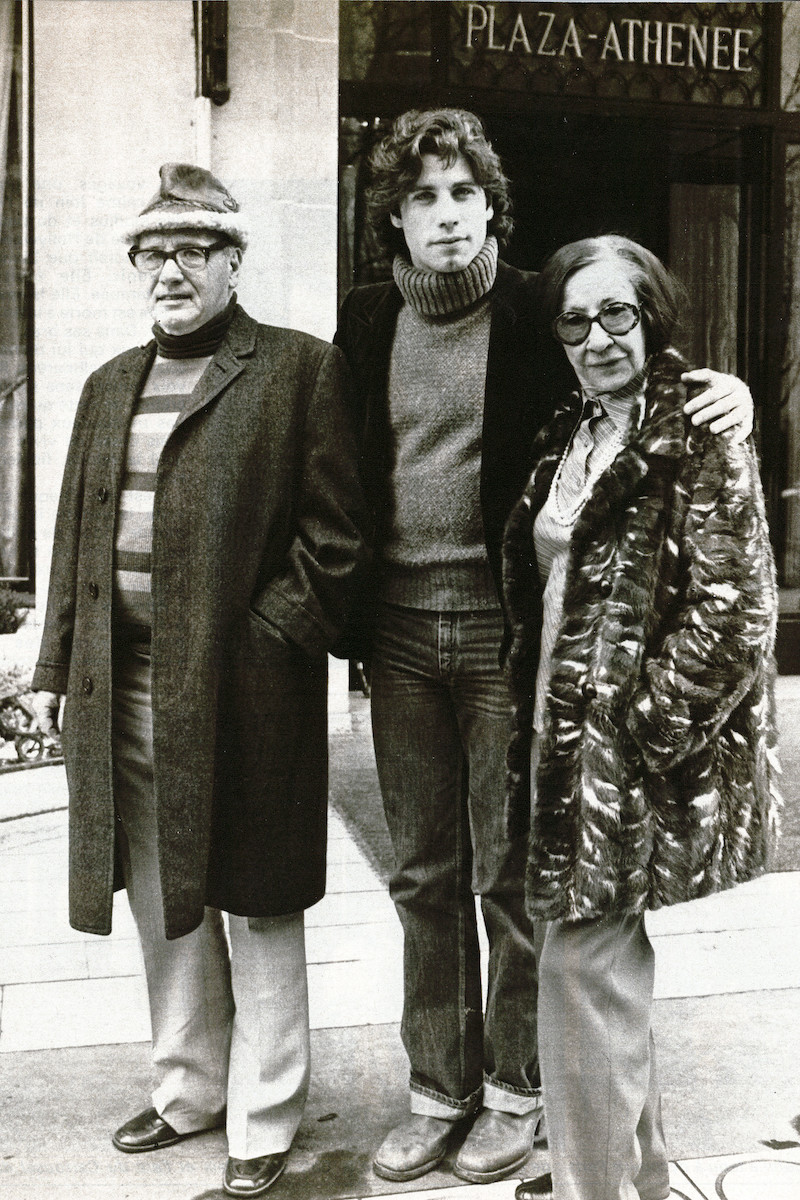 John Travolta, 1979 at the Plaza Athénée