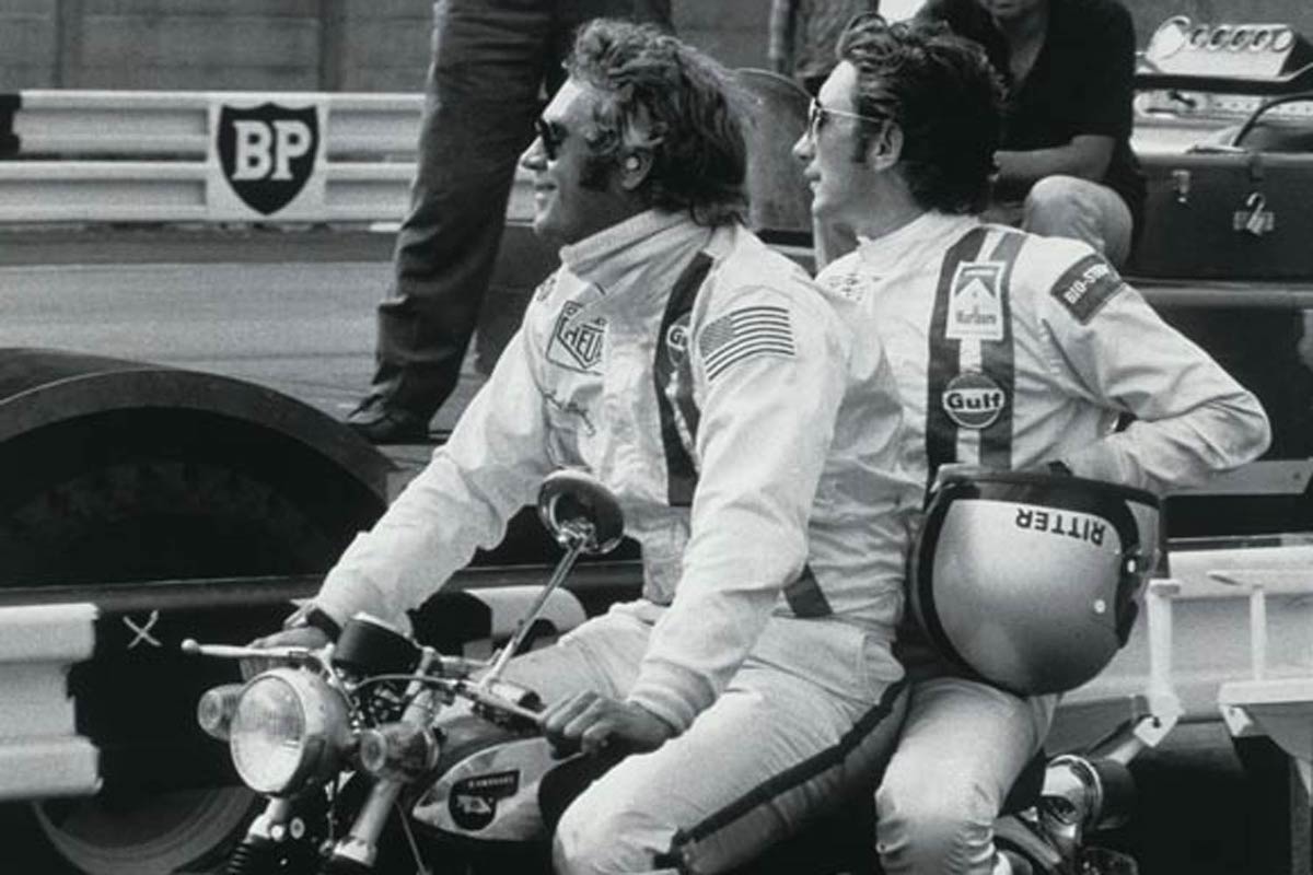 Steve McQueen and Jo Siffert