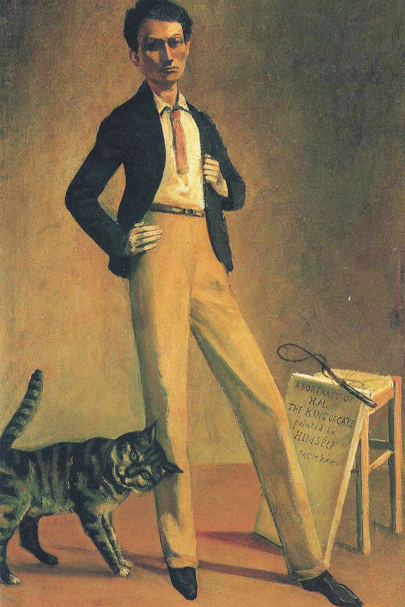 Balthus’s self-portrait, The King of Cats, 1935