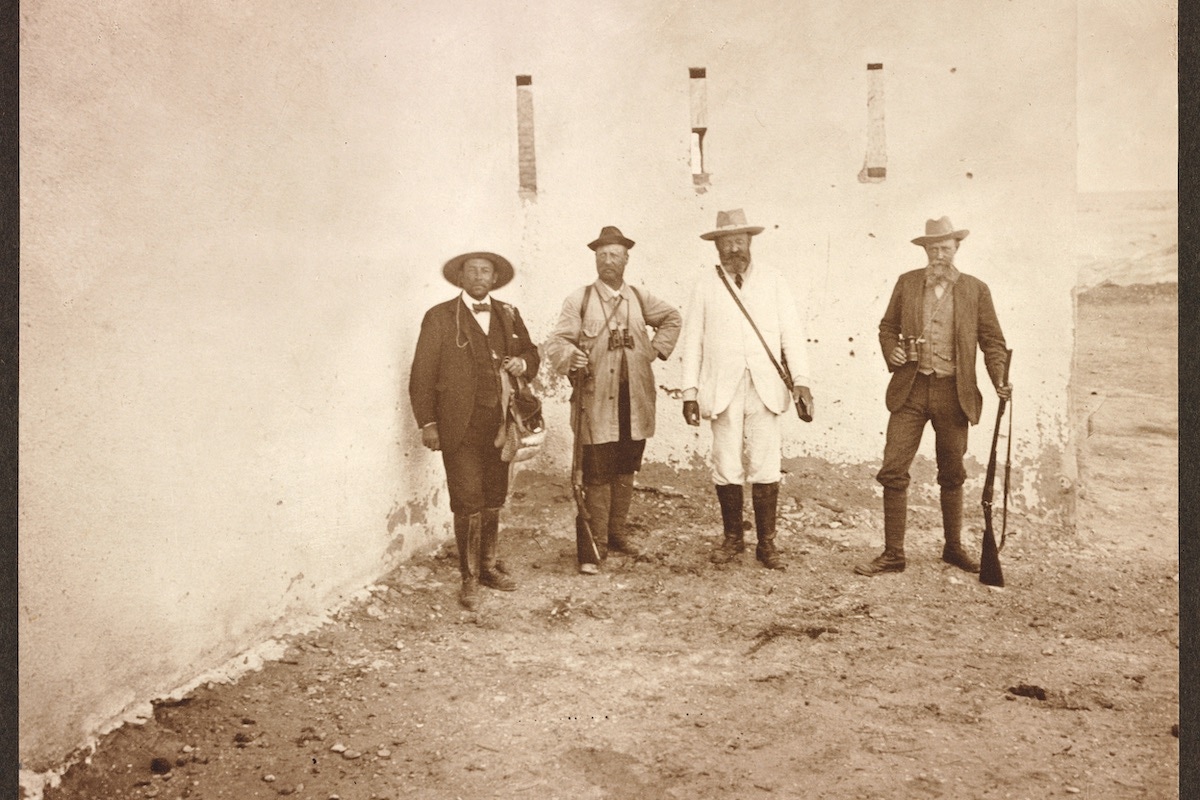 Rothschild on a collecting expedition in Algeria