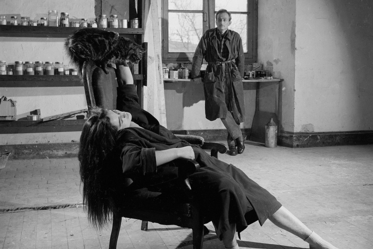 With his niece Frédérique Tison at the Château de Chassy, 1956 (Photo by Loomis Dean/The LIFE Picture Collection/Getty Images)