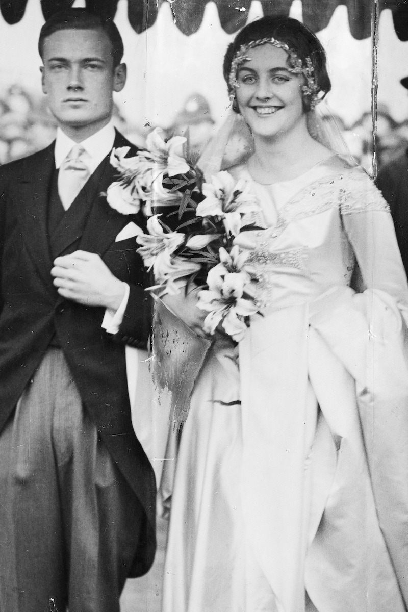 Bryan Guinness 2nd Baron Moyne is seen here on his wedding day to Diana Mitford. They divorced in 1933 and she married Sir Oswald Mosley (Photo by ANL/REX Shutterstock (1189664a)