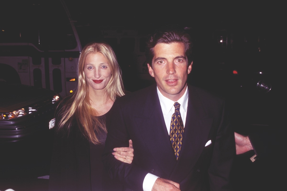 John F. Kennedy Jr. and Carolyn Bessette (Photo by Ron Galella/Ron Galella Collection via Getty Images)