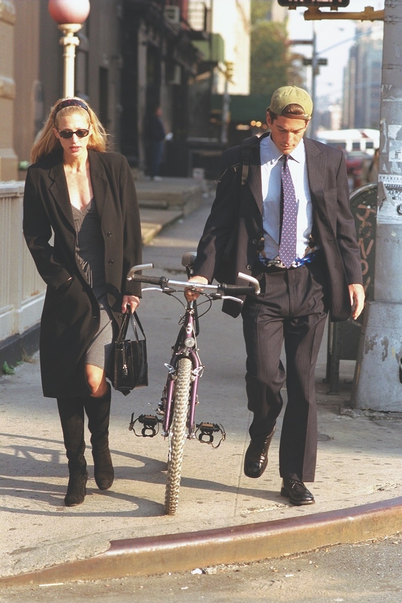 Papped again with their dog in New York (Photo by Jon Naso/NY Daily News Archive via Getty Images)