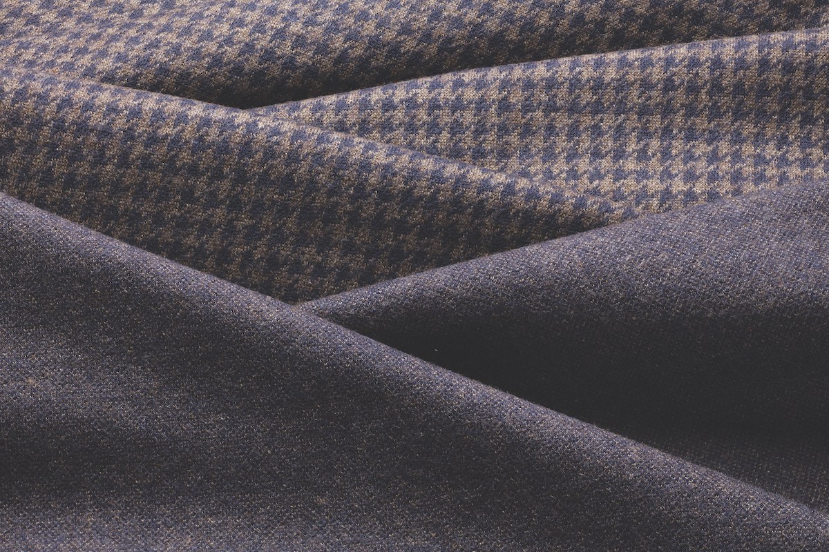 Sunset Jacquard: 92 per cent cashmere, eight per cent silk.