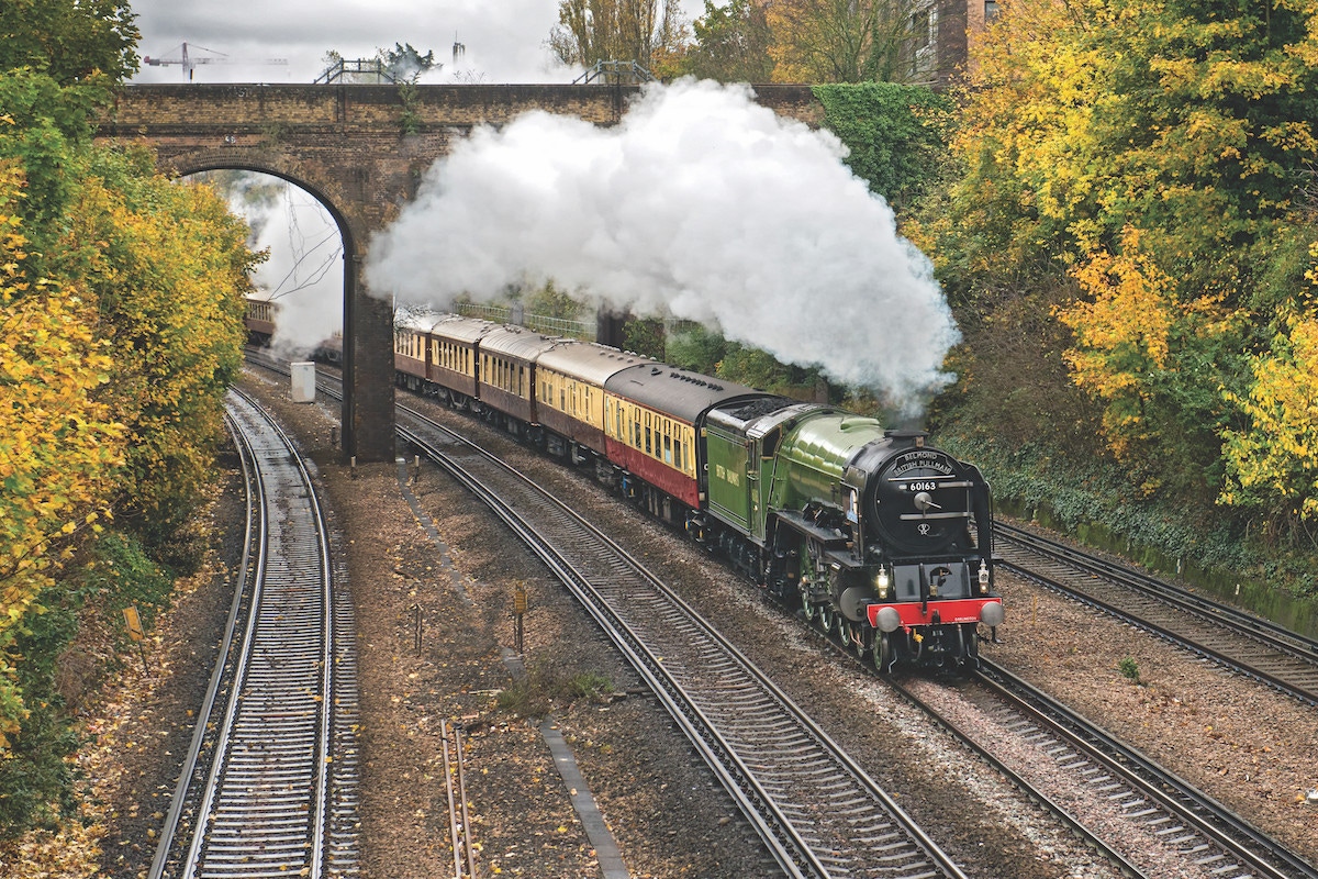 Belmond British Pullman train.