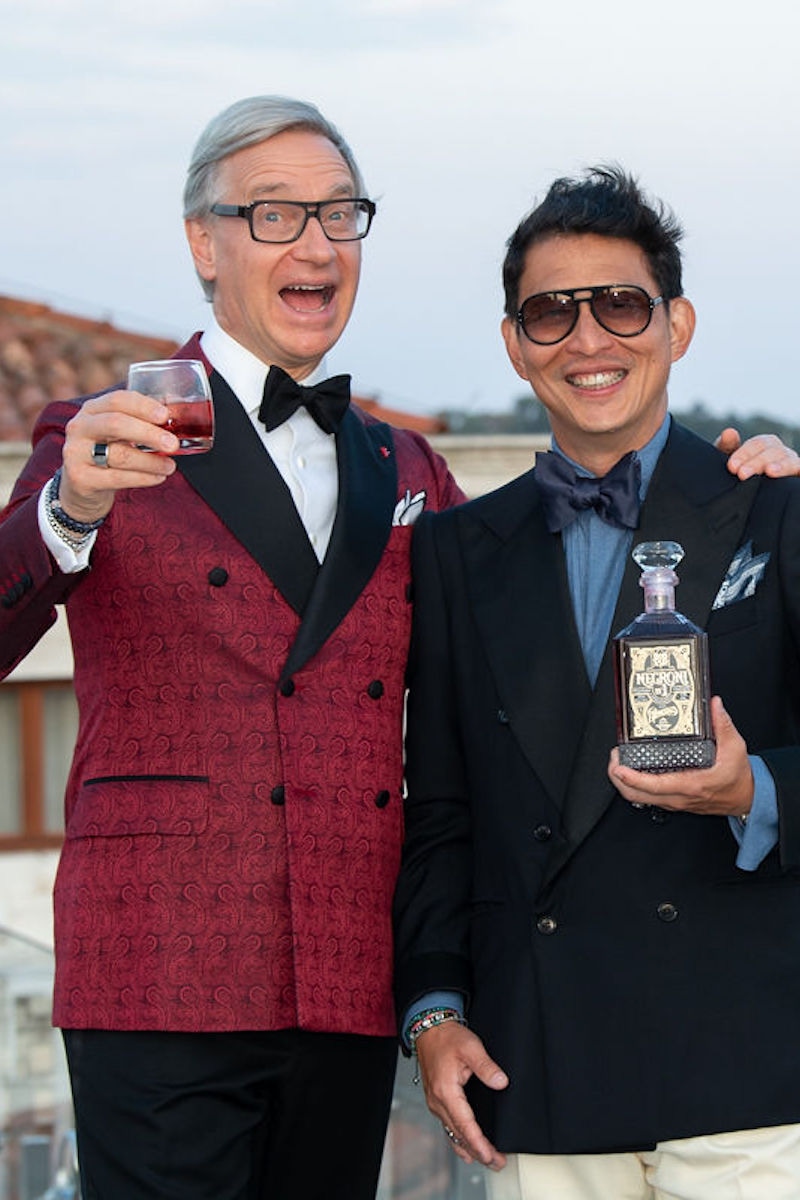 Paul Feig and Wei Koh in Venice