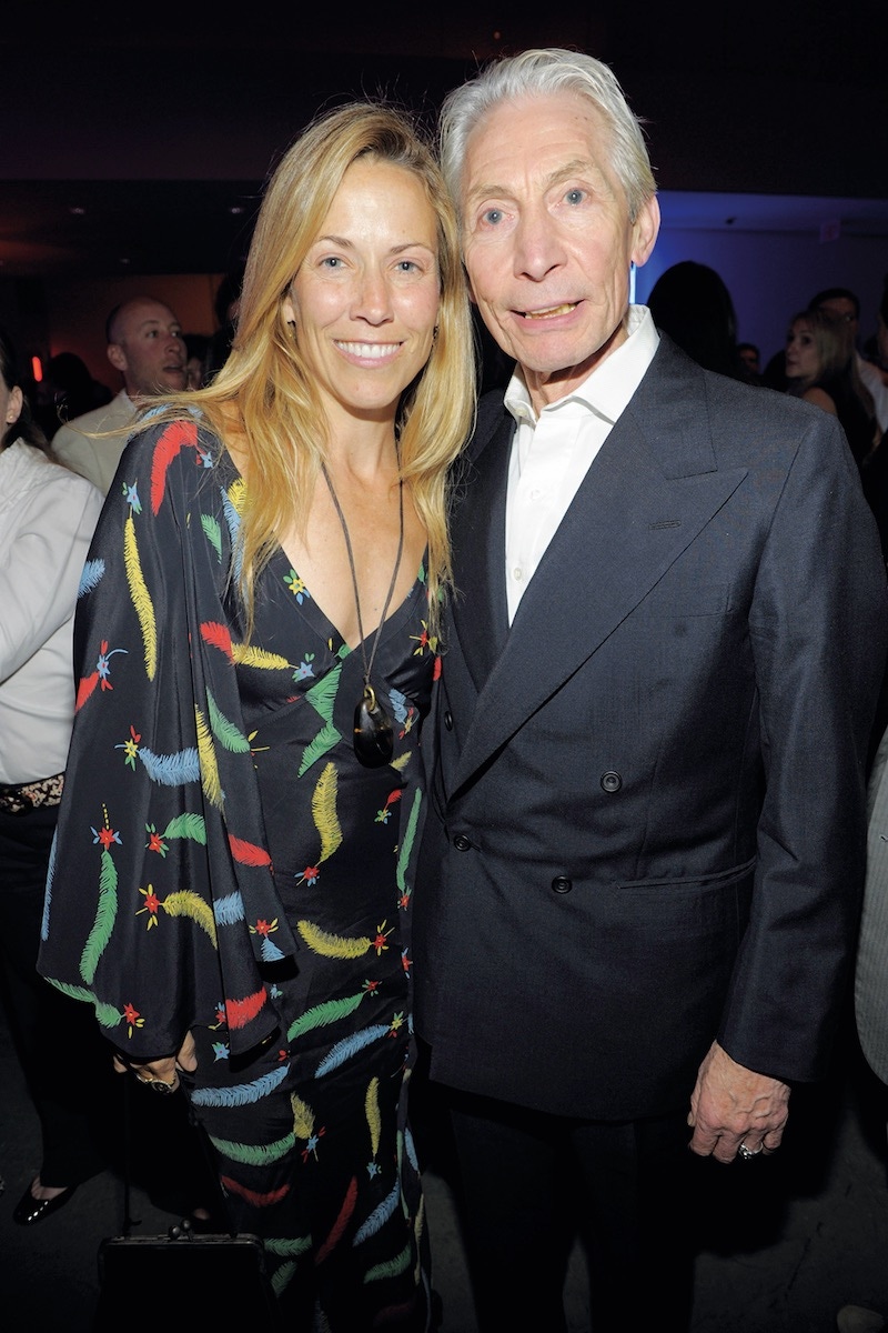 Sheryl Crow and Watts at a screening of Stones in Exile at the Museum of Modern Art in New York in 2010 (Photo by Kevin Mazur/WireImage for Rogers & Cowan)