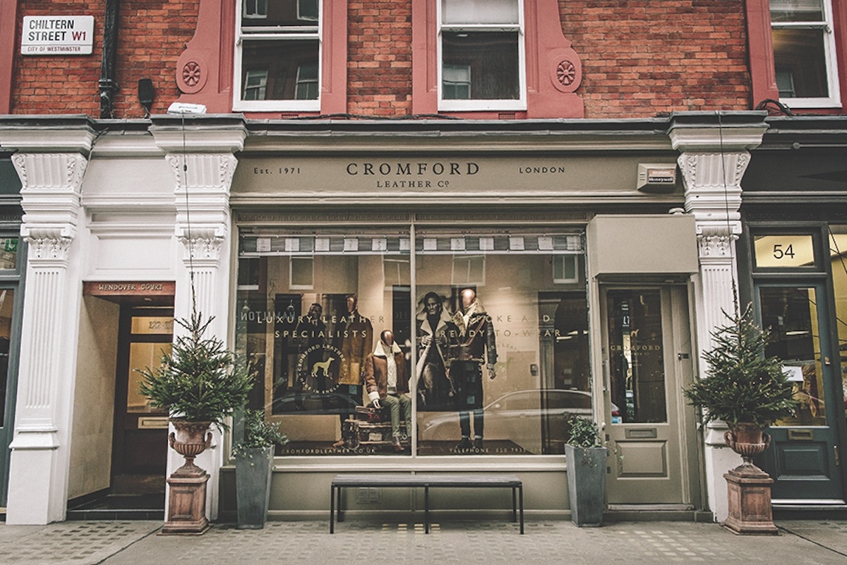 The Cromford store on Chiltern Street in London