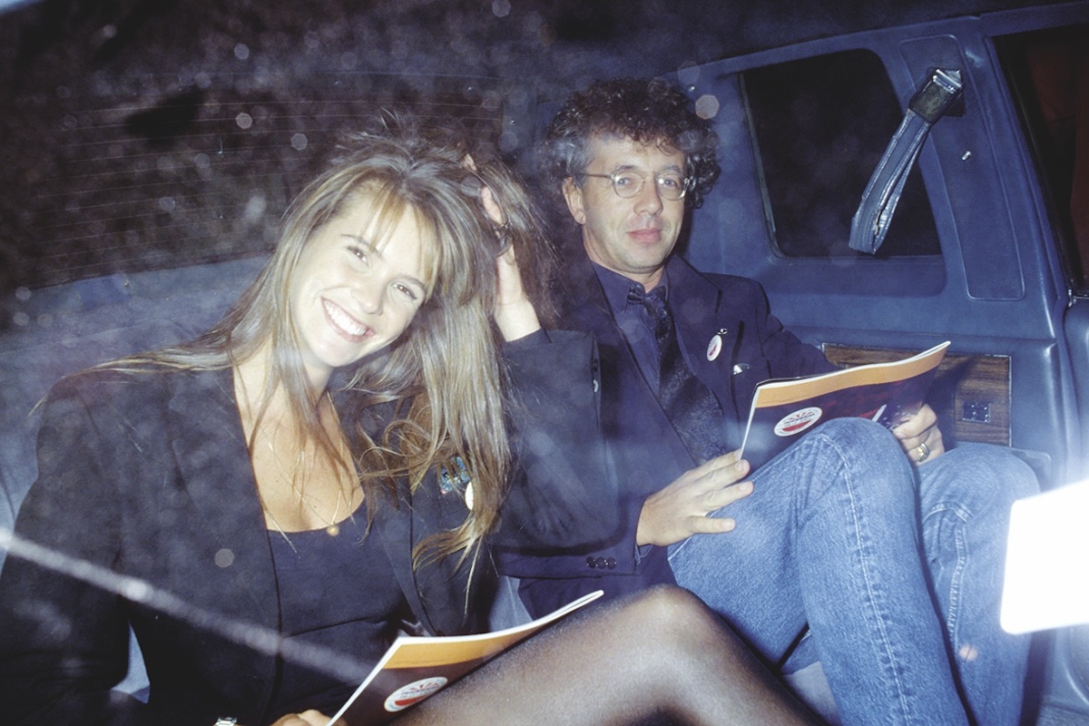 Elle Macpherson and Gilles Bensimon (Photo by Ron Galella/WireImage)