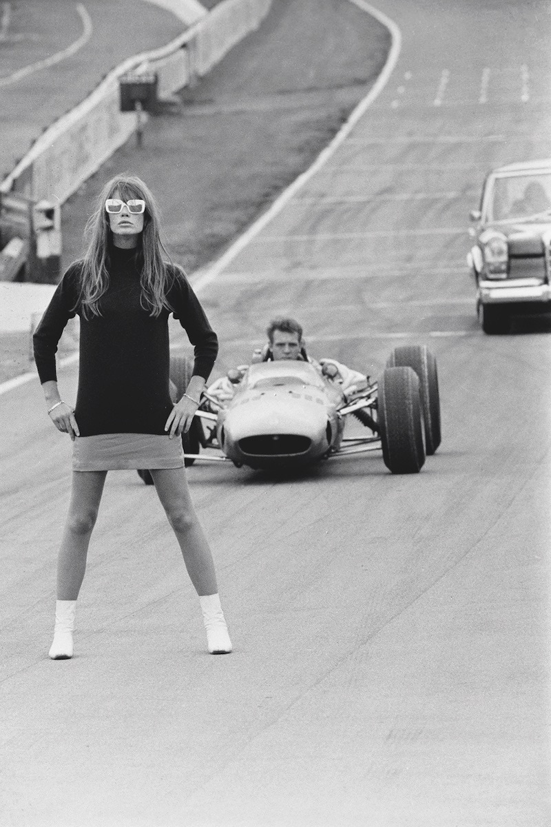 On the set of Grand Prix, 1966. (Photo by Keystone-France/Gamma-Rapho via Getty Images)