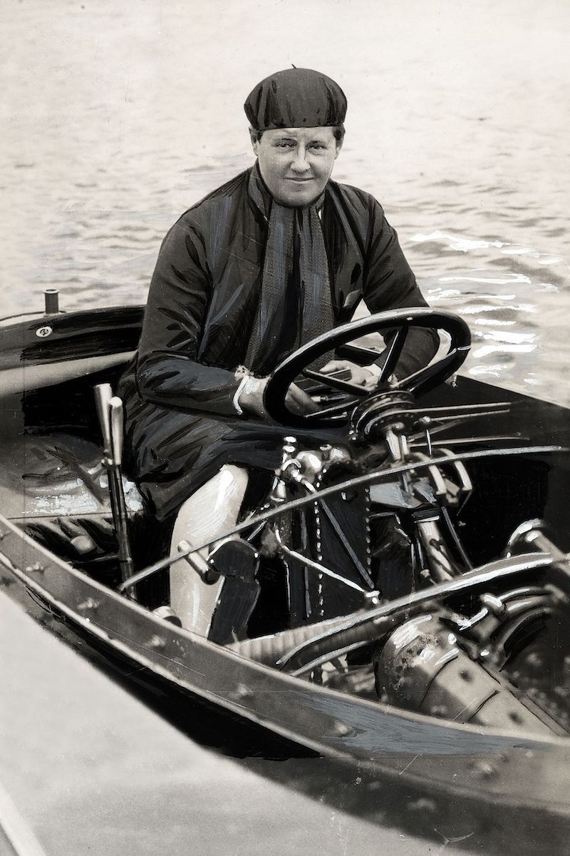 Carstairs preparing to cross the Atlantic in her speedboat, 1928 (Photo by Alinari/REX Shutterstock (547587a)