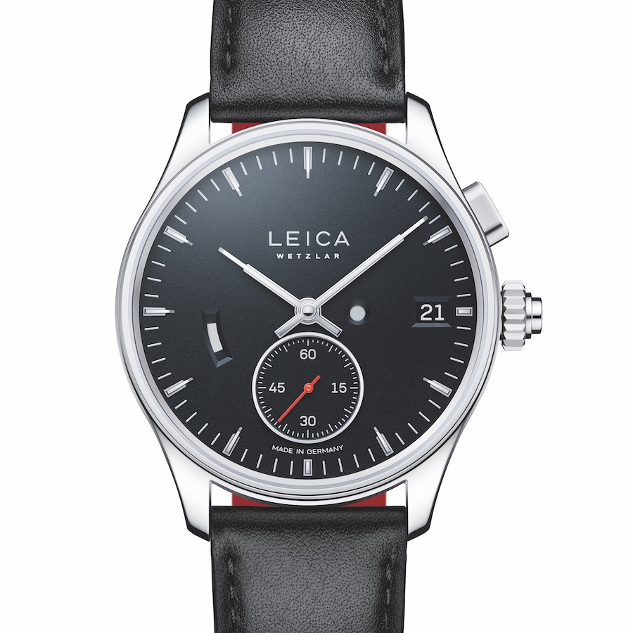 The manual winding Leica L1 with the patented push-crown.