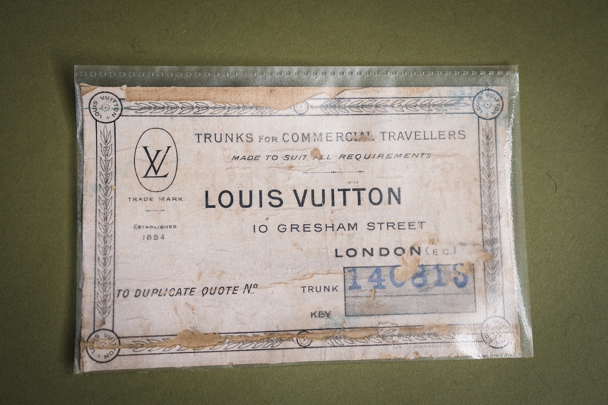 Louis Vuitton Inspired Humitrunk - Sautter of Mount Street