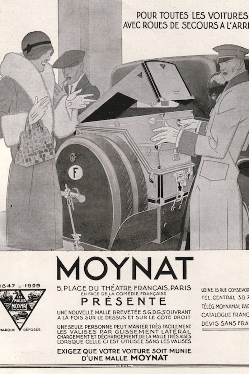 Moynat vintage poster