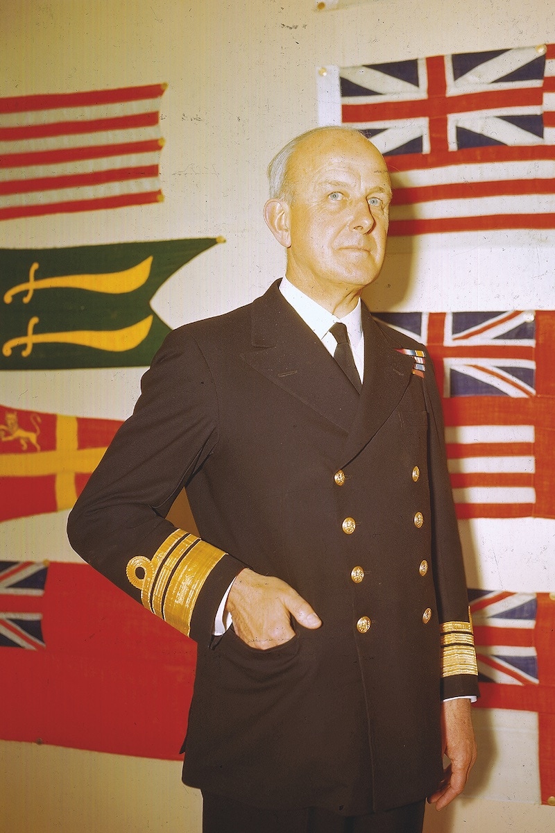 Rear Admiral John Godfrey. (Photo by Popperfoto via Getty Images/Getty Images)