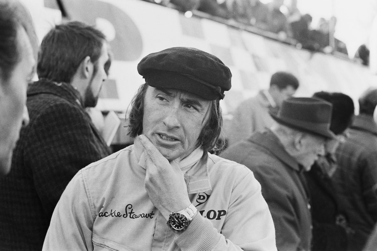 Sir Jackie Stewart (Photo via Getty)