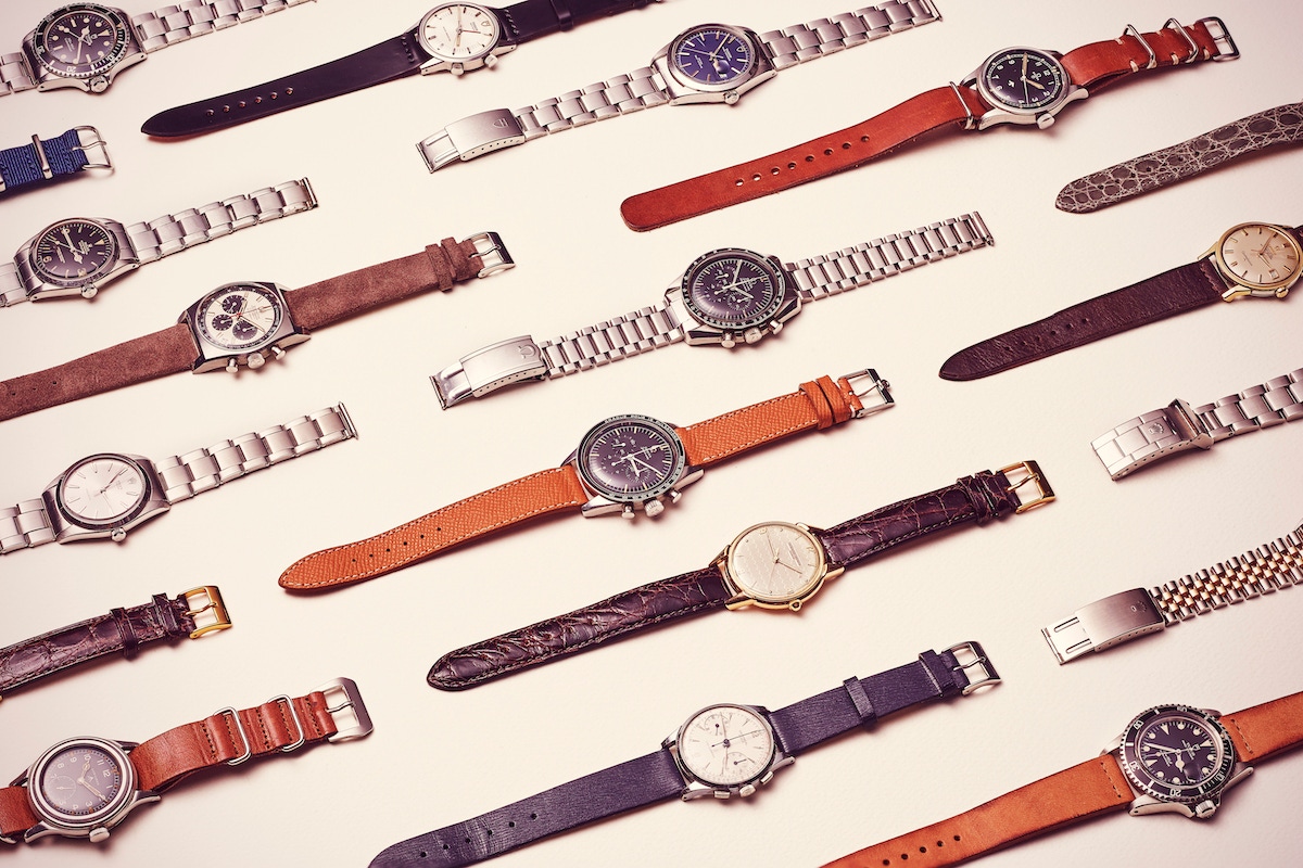 vintage watches background