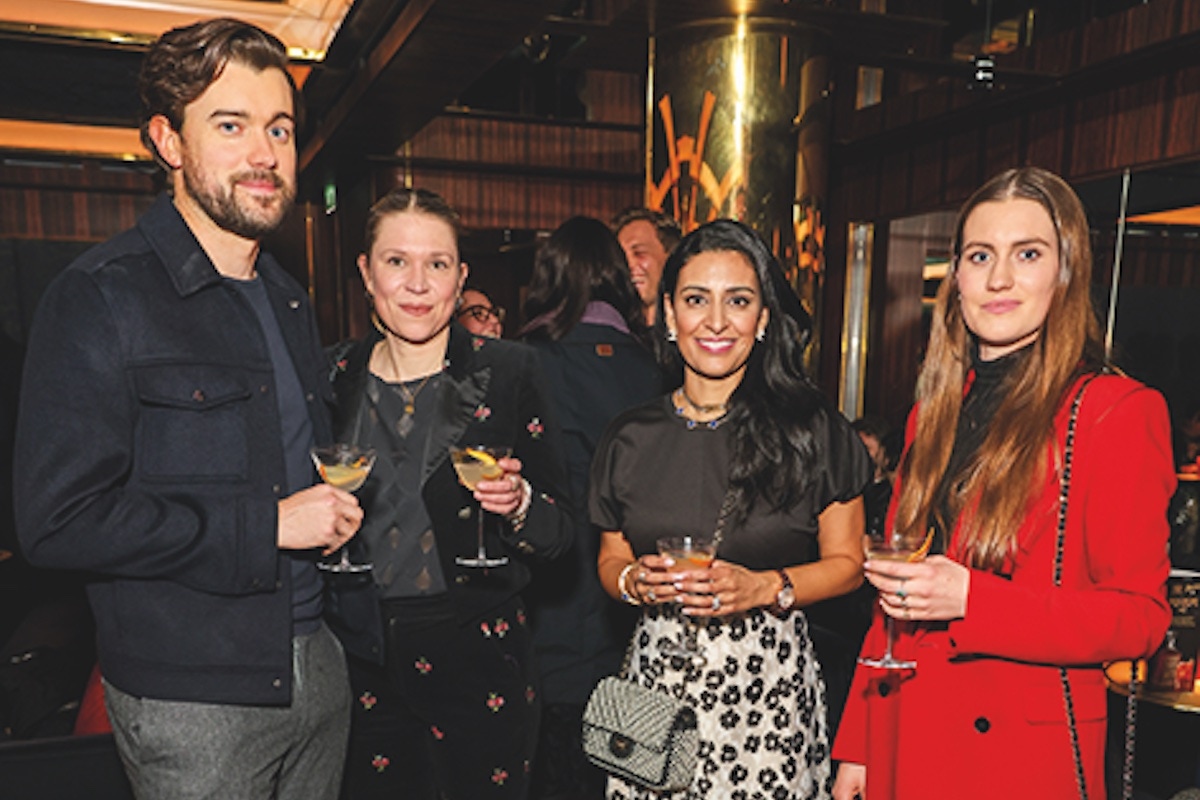 Jack Whitehall, Johanna Whitehead, Manjit Minhas and Molly Whitehall.