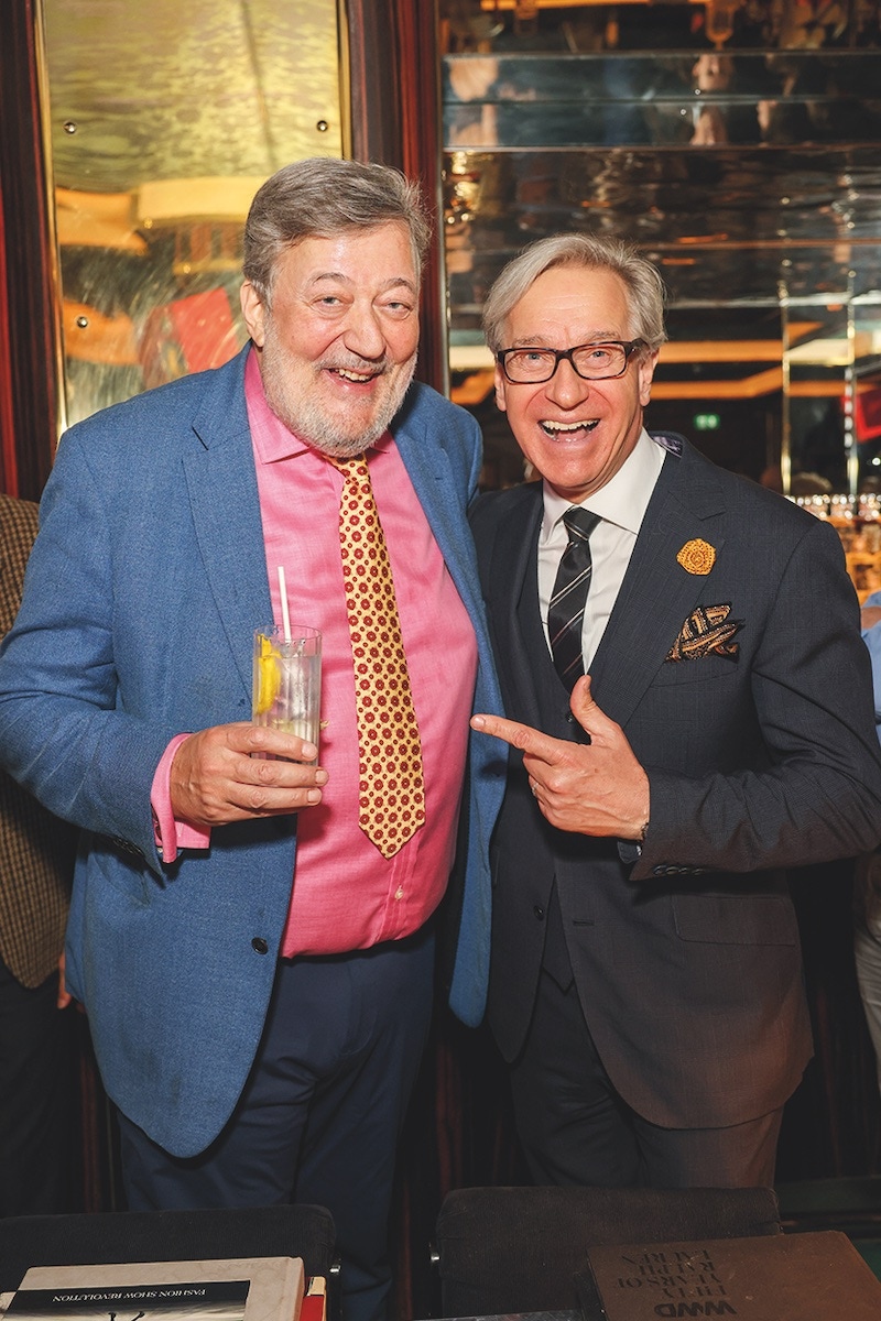 Stephen Fry & Paul Feig.